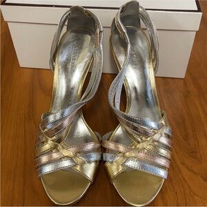 Coach Brendy Metallic Pumps Gorg! Sz 6 💃🏻🕺🏻